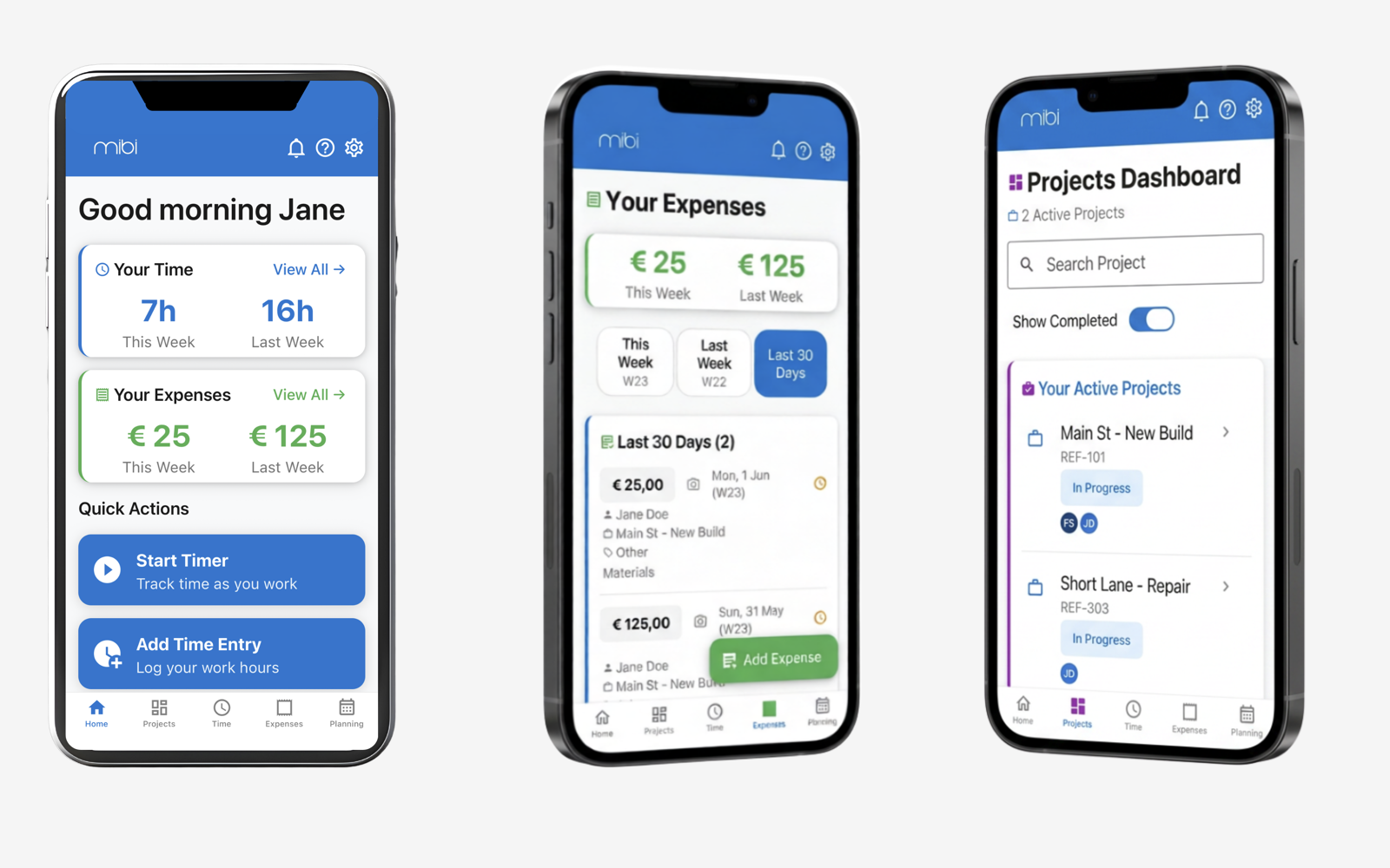 MIBI screenshot van Mobile-first, écht